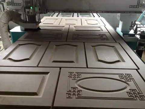 wood panel cutting drilling engraving cnc nesting machine with ATC spindle